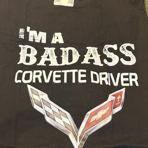 Unk Black Corvette Driver Tee